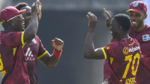 Who is the West Indies cricket team player accused of rape and harassment by 11 women?