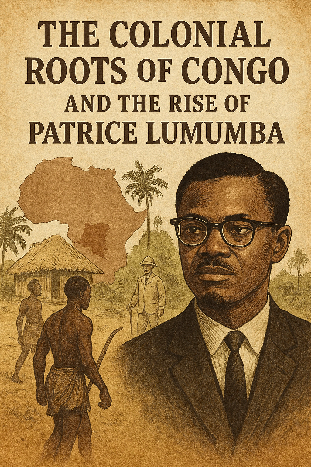 Patrice Lumumba. The Sun killed by Colonial Belgium